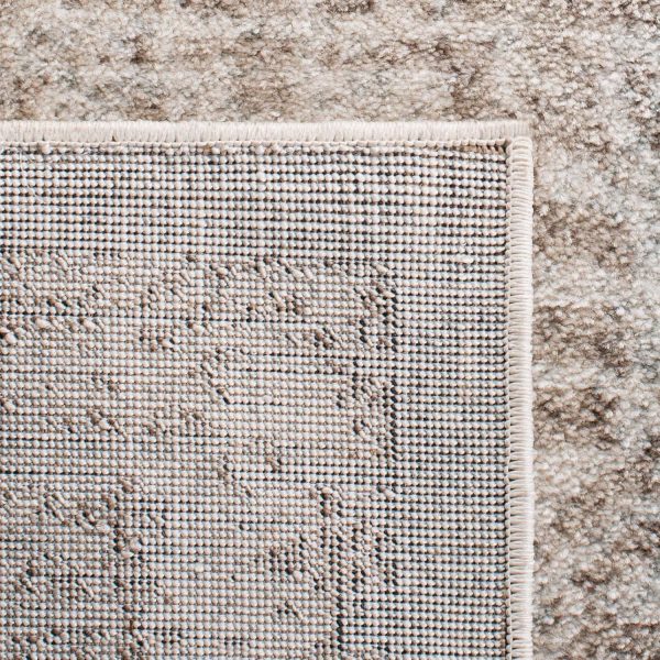 SAFAVIEH Evoke Collection Area Rug - 9' x 12', Ivory & Taupe, Oriental Distressed Design, Non-Shedding & Easy Care, Ideal for High Traffic Areas in Living Room, Bedroom (EVK256E) - Image 7